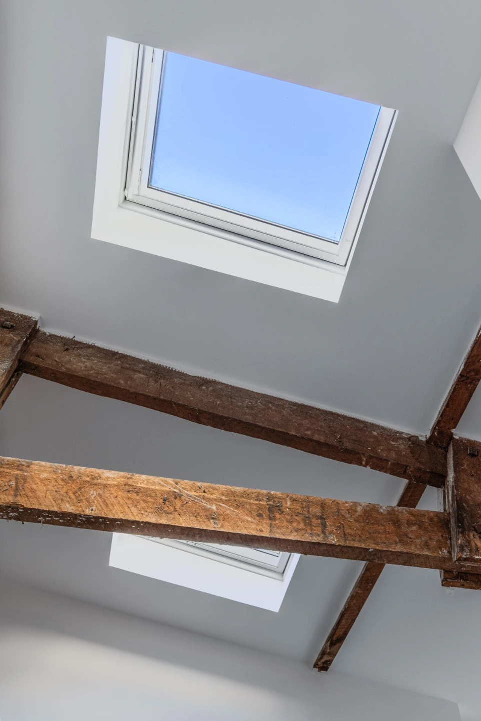 Photo suivi chantier charpentier BTP Bordeaux — Intuitio Studio