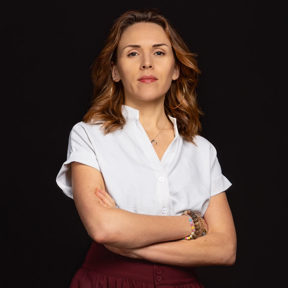 ortrait Virginie Viel, fondatrice Intuitio Studio Bordeaux