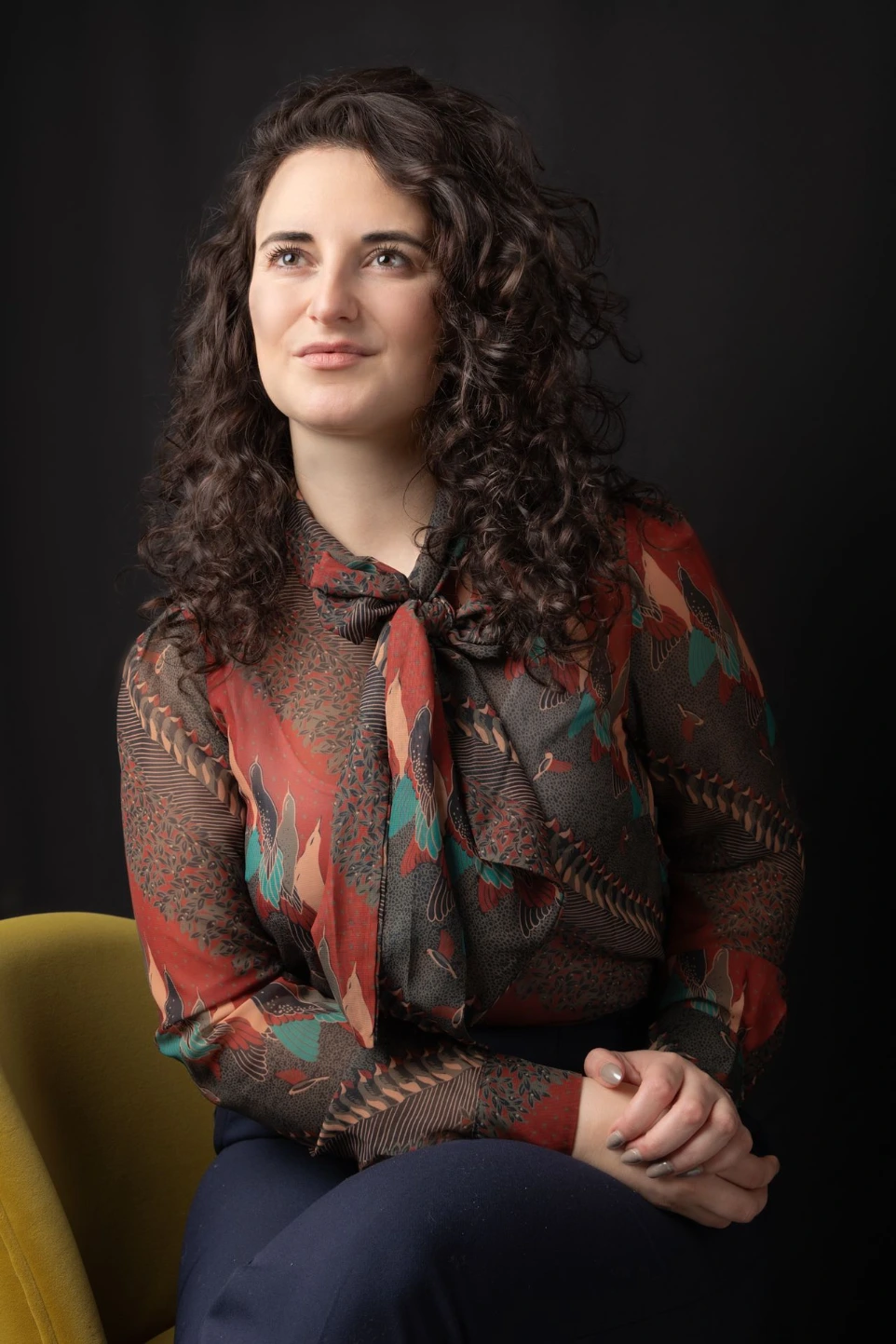 Portrait corporate dirigeante LinkedIn Bordeaux — Intuitio Studio